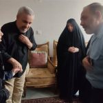 دیدار وزیر دفاع با خانواده شهید سپهبد محمد باقری