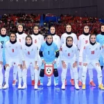 فوتسال بانوان ایران در سید سوم قرعه کشی جام جهانی