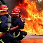 مهار حریق گسترده انبار ضایعات در روستای تل‌سیاه در عملیات سه ساعته